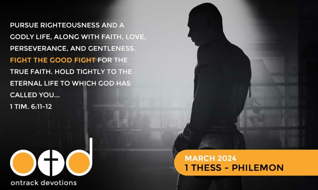 OTD March 2024 - 1 Thessalonians - Philemon